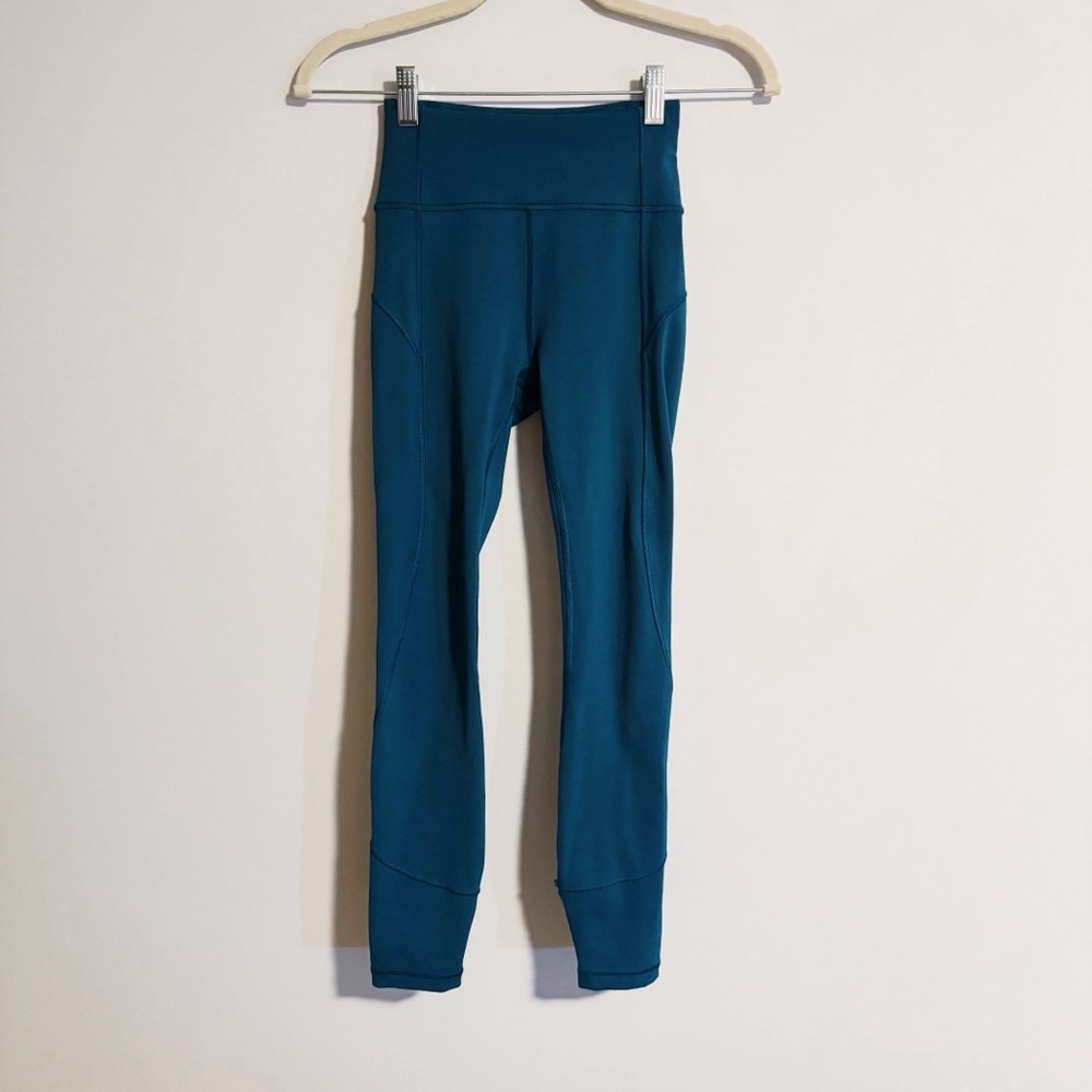 Lululemon - In Movement Nile Blue Leggings